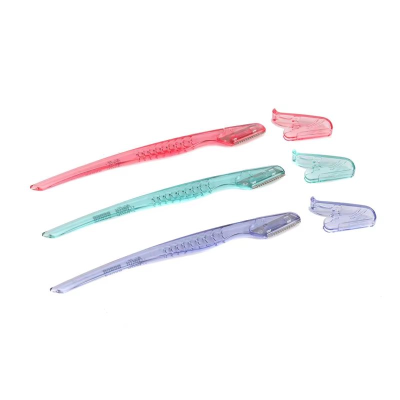 Karsyngirl 38 Pcs Colorful Eyebrow Trimmer Blade Shaver Set For Face Hair Removal 15