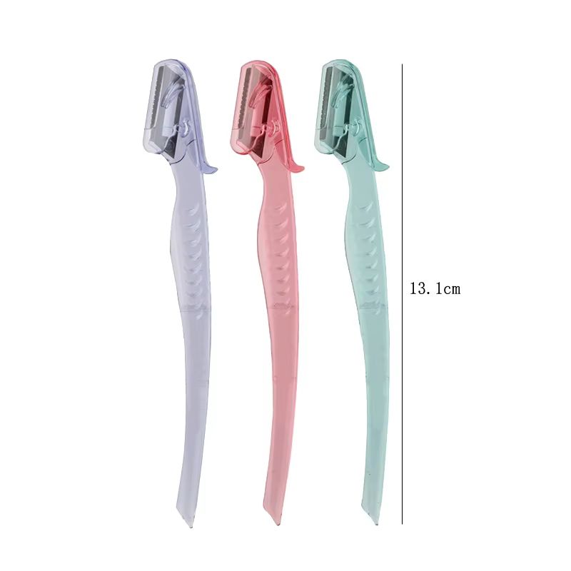 Karsyngirl 38 Pcs Colorful Eyebrow Trimmer Blade Shaver Set For Face Hair Removal 5