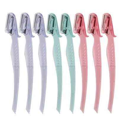 Karsyngirl 38 Pcs Colorful Eyebrow Trimmer Blade Shaver Set For Face Hair Removal 27