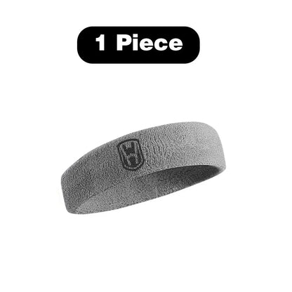 Elastic Sweatband WOSWEIR Cotton Athletic Headband For Basketball Fitness Gym Men Women Volleyball  6