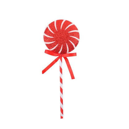 Christmas Lollipop Pendant Foam Cartoon Xmas Candy Hanging Decor Exquisite Big Lollipop Ornament Fo 7