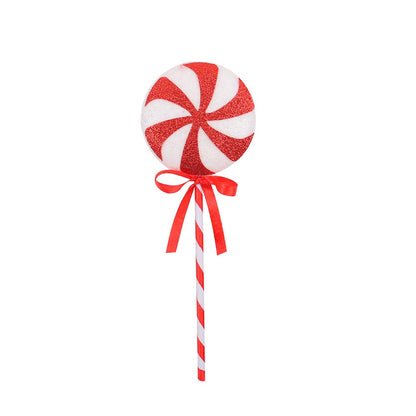 Christmas Lollipop Pendant Foam Cartoon Xmas Candy Hanging Decor Exquisite Big Lollipop Ornament Fo 9