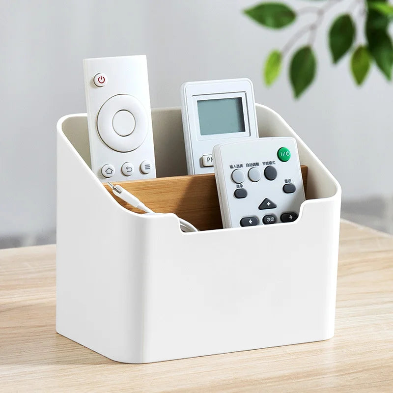 Multi Function Storage Box TV Air Conditioner Remote Organizer Practical Tissue Box Home Cosmetic S 5