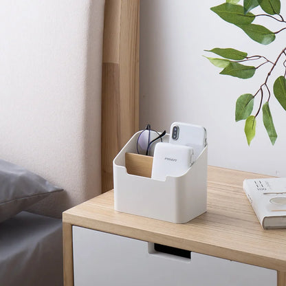Multi Function Storage Box TV Air Conditioner Remote Organizer Practical Tissue Box Home Cosmetic S 2