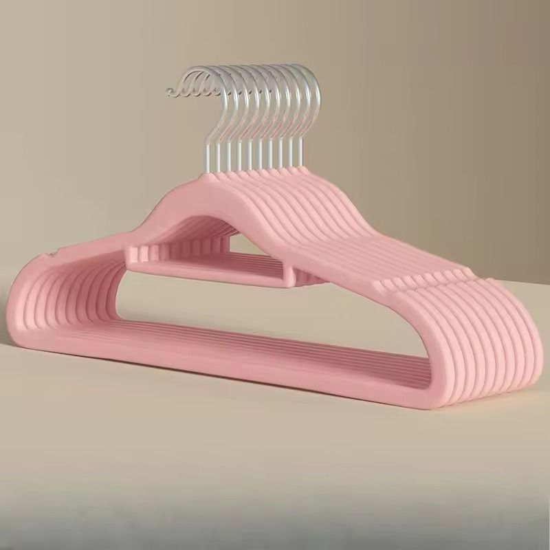 10PCS Thickened Velvet NonSlip Clothes Hangers For Closet Storage 5