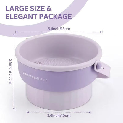 Makeup Brush Cleaning Bucket With Drying Rack And Storage Box 5