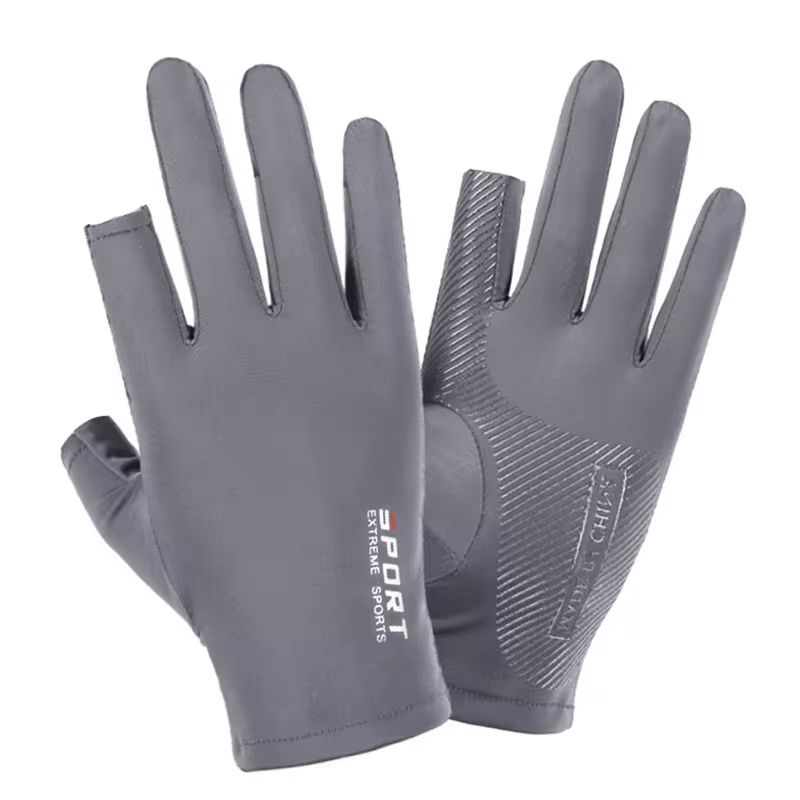 Ice Silk Half Finger Cycling Gloves For Men And Women Comfortable Outdoor Sports Fitness Gloves 7