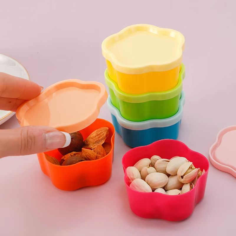 5 Pcs Mini Squeeze Bottle Lunch Box Plastic Condiment Bottles for Ketchup Salad Dressing and Sauces
