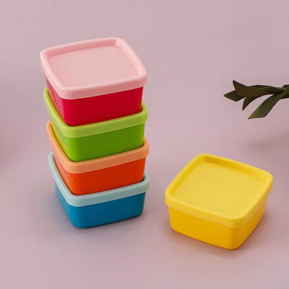 5 Pcs Mini Squeeze Bottle Lunch Box Plastic Condiment Bottles For Ketchup Salad Dressing And Sauces 1