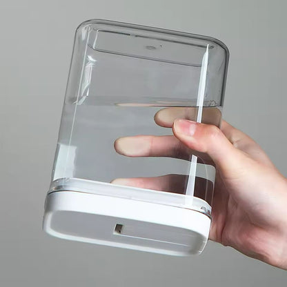 Clear Plastic Airtight Storage Jar For Snacks Cereals  Dry Goods 7