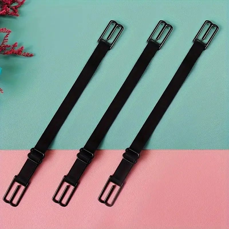 ComfortFit Adjustable Bra Strap Holders  AntiSlip NoShow Support Clips 3Pack 6
