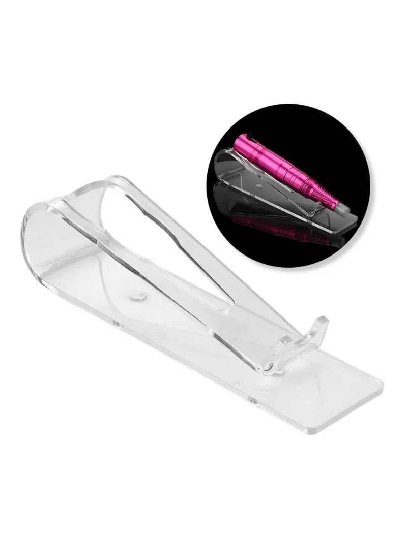 Acrylic Tattoo Machine Pen Holder – Permanent Makeup Tray & Display Stand