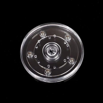 Transparent Acrylic Swivel Cookie Stand Turntable For Decorating Cookies And Desserts 6