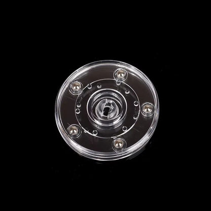 Transparent Acrylic Swivel Cookie Stand Turntable For Decorating Cookies And Desserts 7