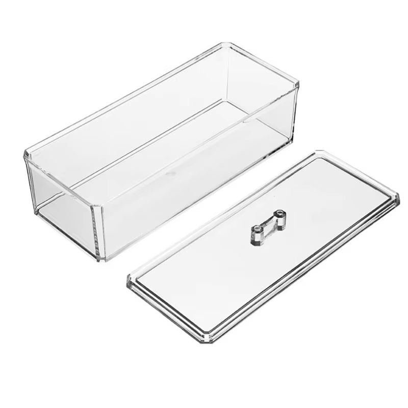 Transparent Storage Box For Sugar Bags Tea Snack Storage And Trash Container Organizer 10