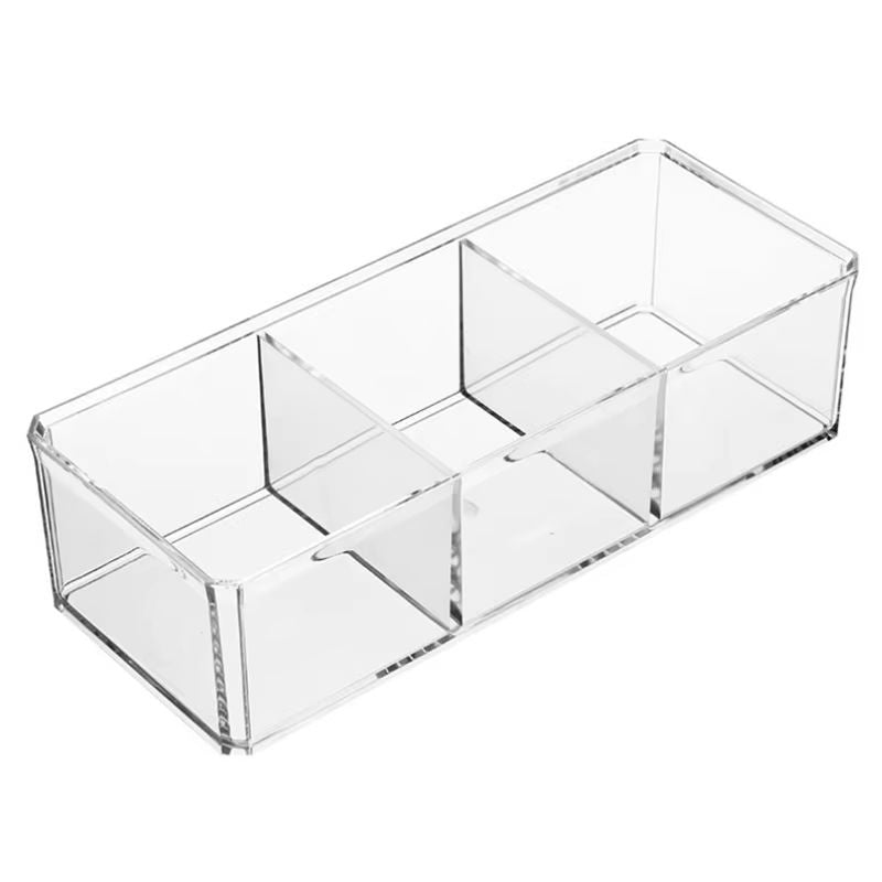 Transparent Storage Box For Sugar Bags Tea Snack Storage And Trash Container Organizer 6
