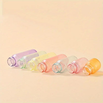 Portable Refillable Mini Dropper Bottle  5ml10ml Macaron Color Glass Vial 5