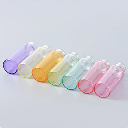 Portable Refillable Mini Dropper Bottle  5ml10ml Macaron Color Glass Vial 7