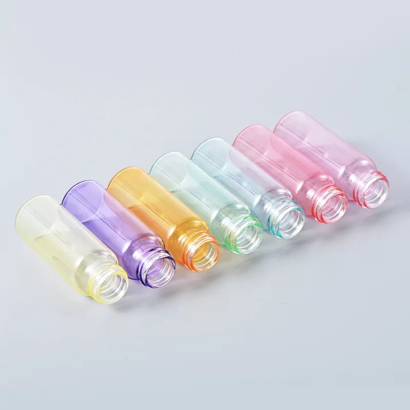 Portable Refillable Mini Dropper Bottle  5ml10ml Macaron Color Glass Vial 9