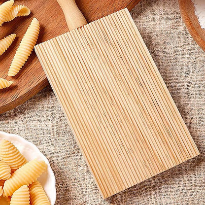Wooden Garganelli Board 53in X 335in Pasta Gnocchi Macaroni Board With Handle Kitchen Pasta Tool 4