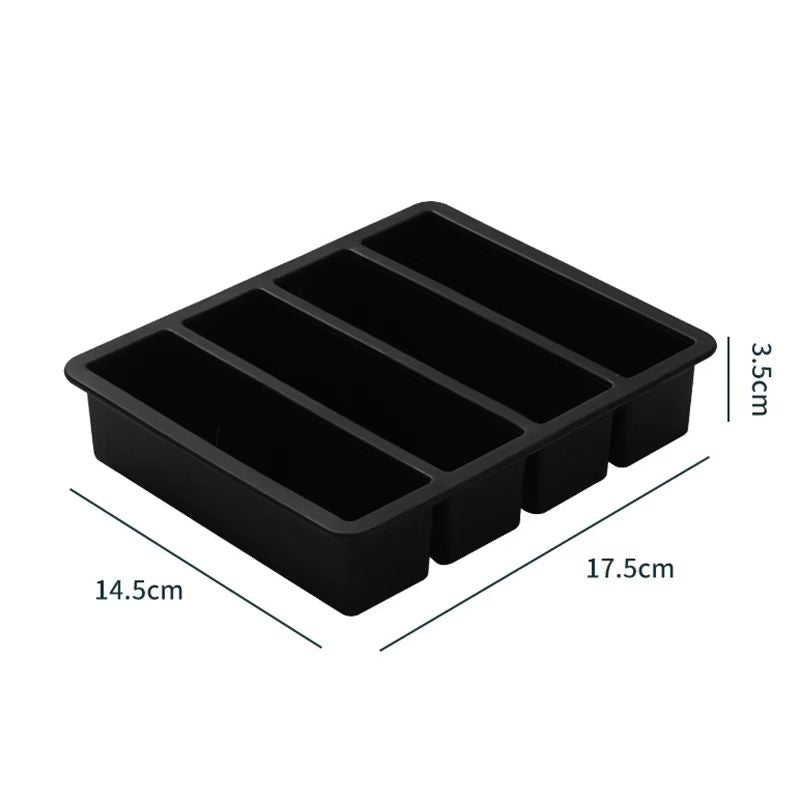 Giant Silicone Freezer Tray With Lid  Extra Large Food Storage And Freezing Mold 13