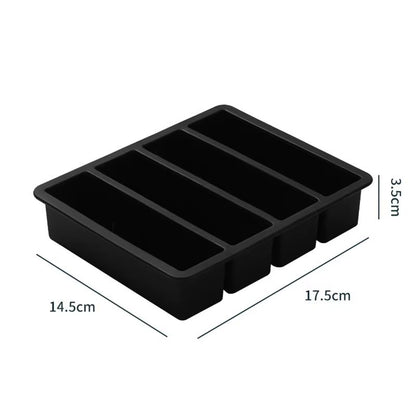 Giant Silicone Freezer Tray With Lid  Extra Large Food Storage And Freezing Mold 13