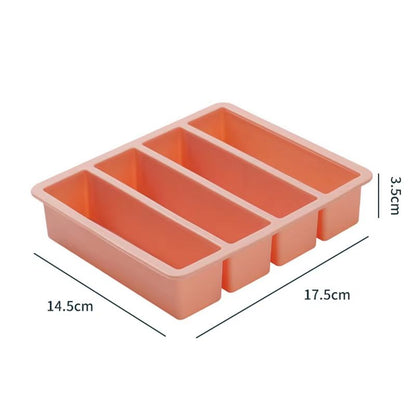 Giant Silicone Freezer Tray With Lid  Extra Large Food Storage And Freezing Mold 14
