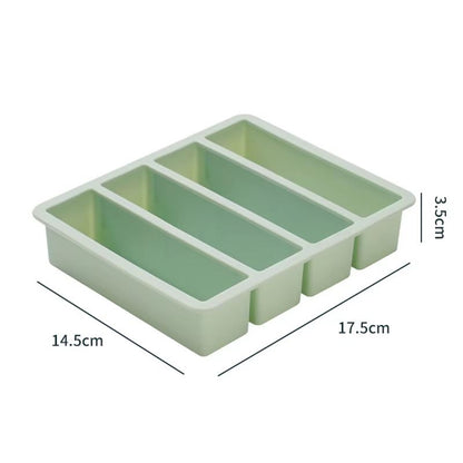 Giant Silicone Freezer Tray With Lid  Extra Large Food Storage And Freezing Mold 15