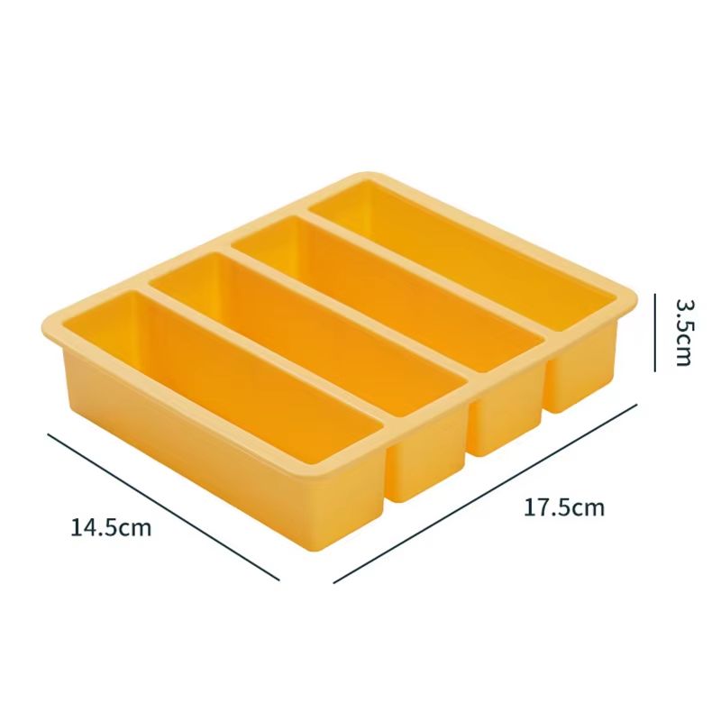 Giant Silicone Freezer Tray With Lid  Extra Large Food Storage And Freezing Mold 16