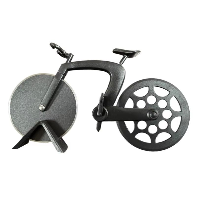 Bicycle Shape Stainless Steel Pizza Cutter Wheel  Novelty Bike Roller Pizza Chopper 10