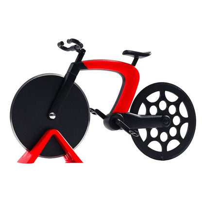 Bicycle Shape Stainless Steel Pizza Cutter Wheel  Novelty Bike Roller Pizza Chopper 6