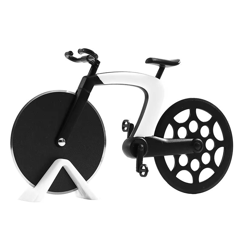 Bicycle Shape Stainless Steel Pizza Cutter Wheel  Novelty Bike Roller Pizza Chopper 7
