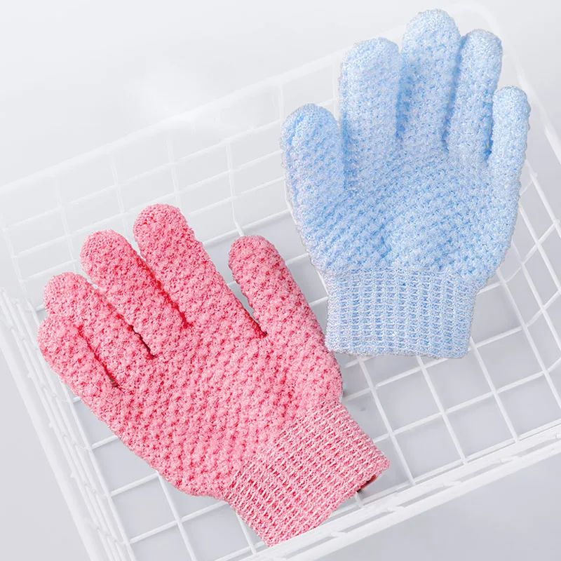 Exfoliating Bath Foam Glove For Deep Cleaning  Peeling  Shower Washcloth 1