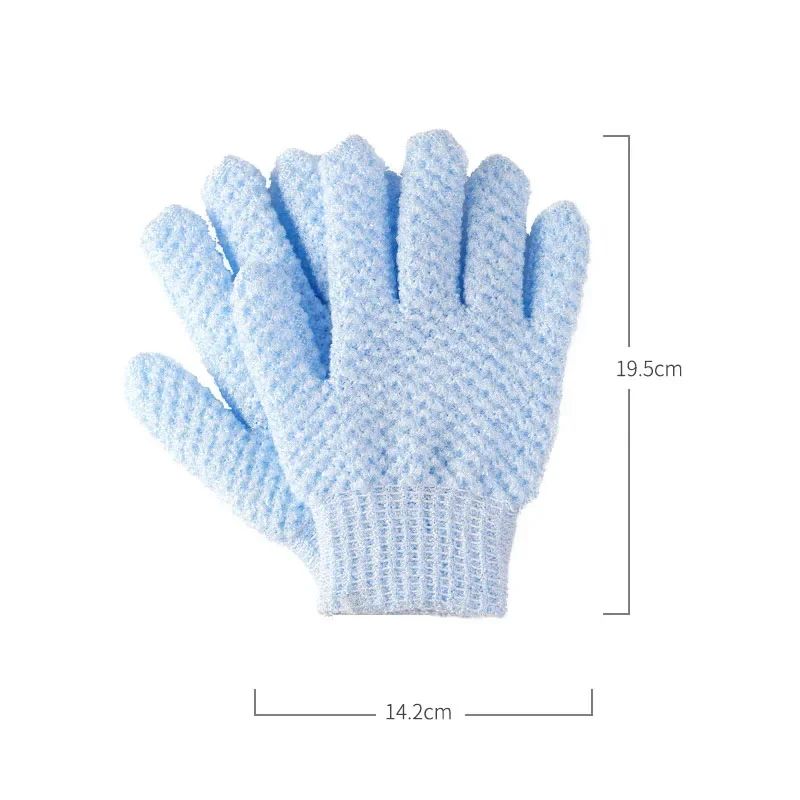 Exfoliating Bath Foam Glove For Deep Cleaning  Peeling  Shower Washcloth 5