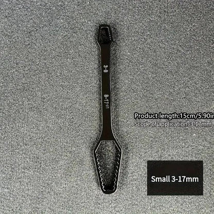 Compact DoubleHead Adjustable Wrench 317 Mm  Versatile MultiPurpose Tool 2