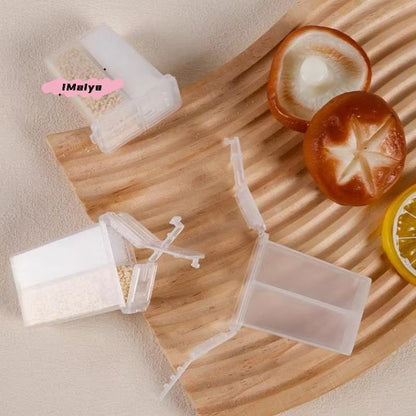 2 In 1 Multi Purpose Camping Seasoning Shaker With Lid  2 Compartment Salt Pepper Spice Jar For Out 3