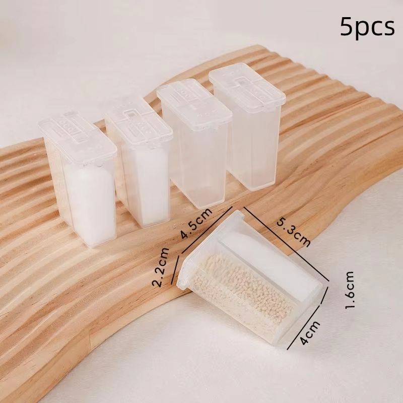 2 In 1 Multi Purpose Camping Seasoning Shaker With Lid  2 Compartment Salt Pepper Spice Jar For Out 8
