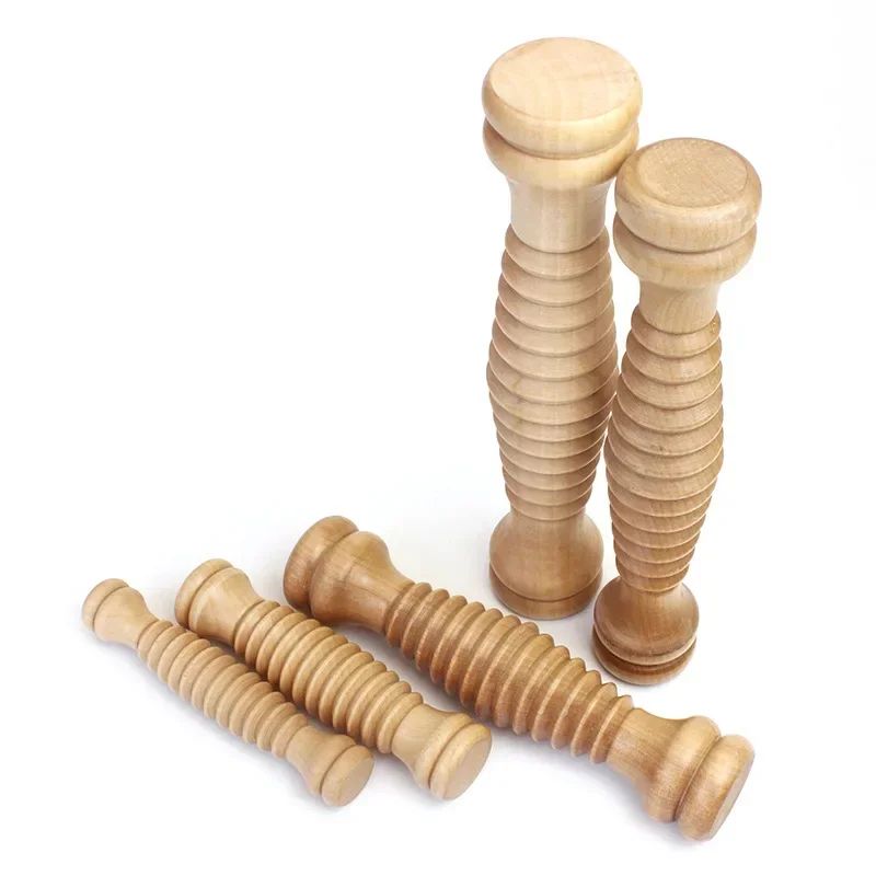 Wooden Foot Roller Massager  Acupressure Tool For Plantar Fasciitis  Foot Arch Pain 4