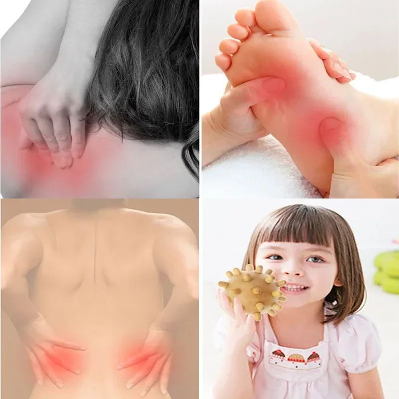 Wooden Foot Roller Massager  Acupressure Tool For Plantar Fasciitis  Foot Arch Pain 5