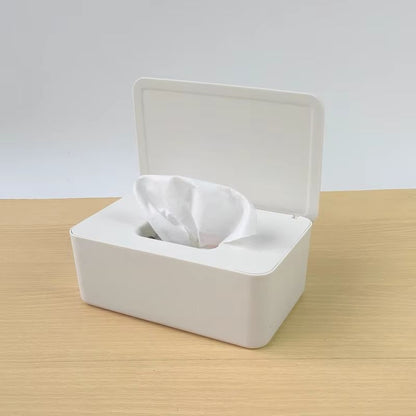 Dustproof Wet Tissue Box With Lid  Baby Wipe Storage Holder For Home Car Office 9