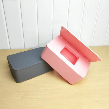 Dustproof Wet Tissue Box With Lid  Baby Wipe Storage Holder For Home Car Office 1