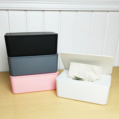 Dustproof Wet Tissue Box With Lid  Baby Wipe Storage Holder For Home Car Office 2