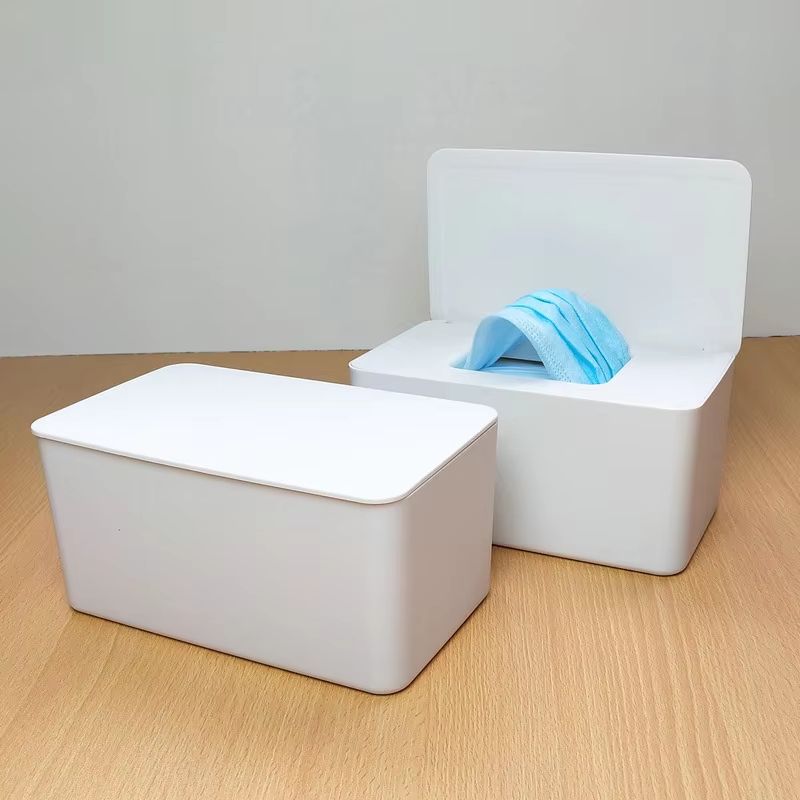 Dustproof Wet Tissue Box With Lid  Baby Wipe Storage Holder For Home Car Office 4