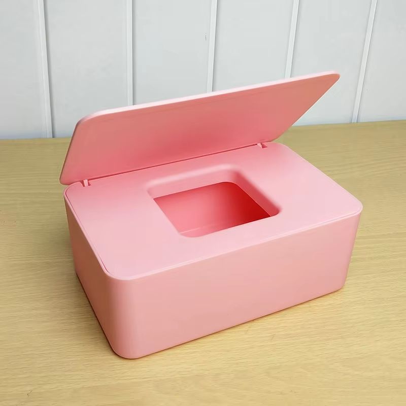 Dustproof Wet Tissue Box With Lid  Baby Wipe Storage Holder For Home Car Office 10