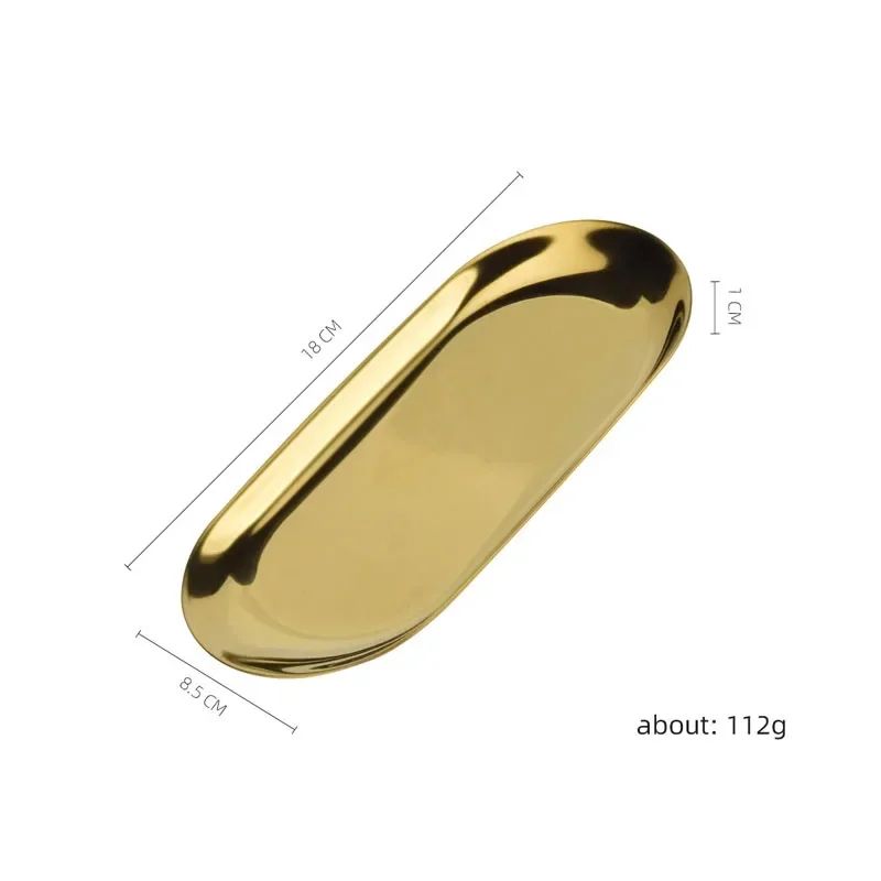 Stainless Steel Surgical Tray  Medical Disinfection Plate For Tattoo  PMU Tools 5