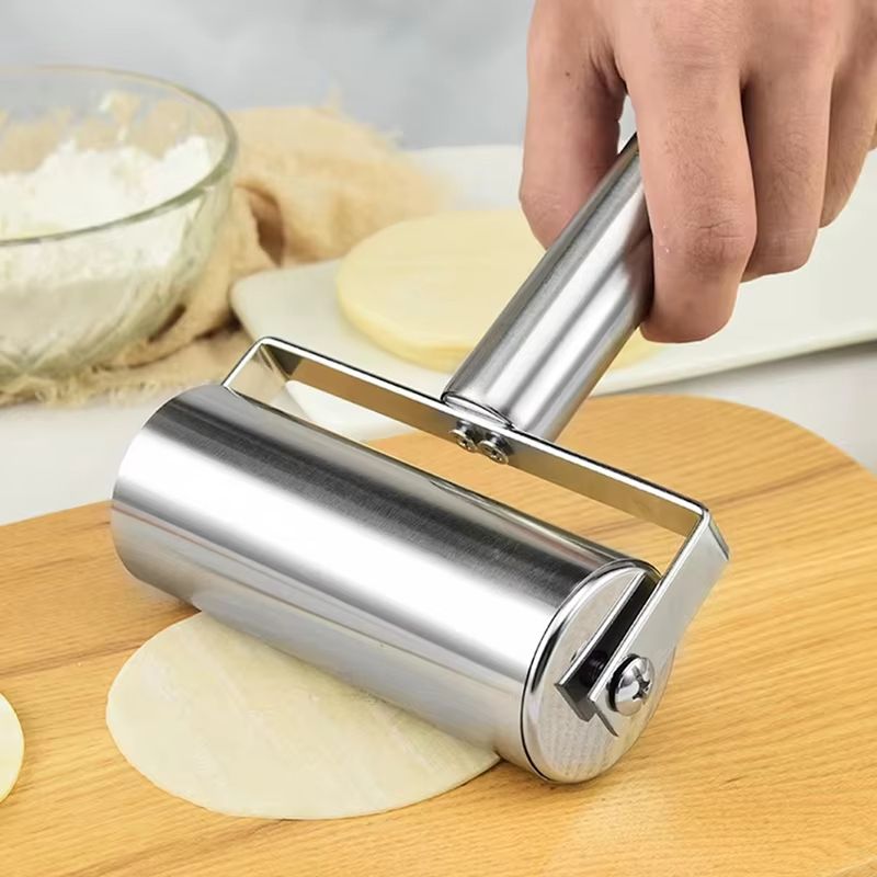 Stainless Steel Double Head Rolling Pin Non Stick Dough Roller For Pastry Pizza Noodles And Baking 1