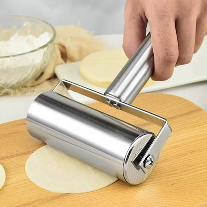 Stainless Steel Double Head Rolling Pin Non Stick Dough Roller For Pastry Pizza Noodles And Baking 1