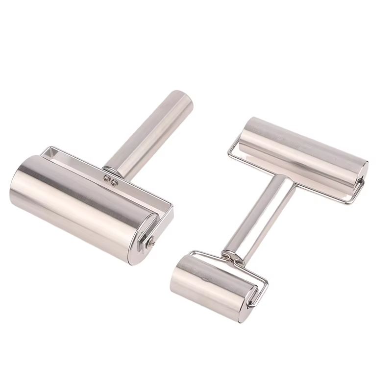 Stainless Steel Double Head Rolling Pin Non Stick Dough Roller For Pastry Pizza Noodles And Baking 3