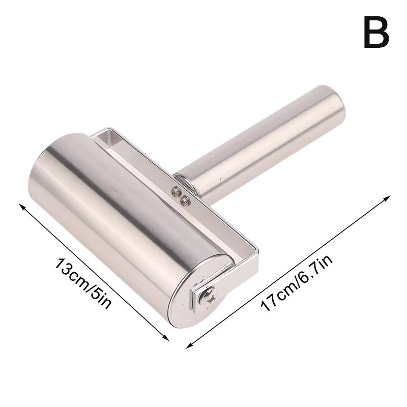 Stainless Steel Double Head Rolling Pin Non Stick Dough Roller For Pastry Pizza Noodles And Baking 7