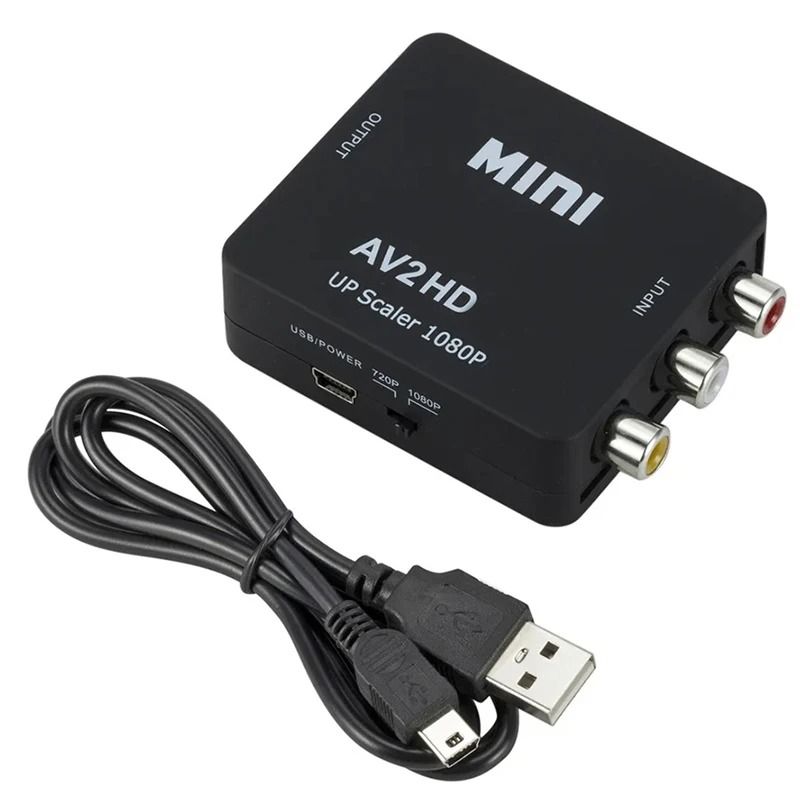 RCA AV To HDMI Converter 1080P Video Adapter With Audio Support 5